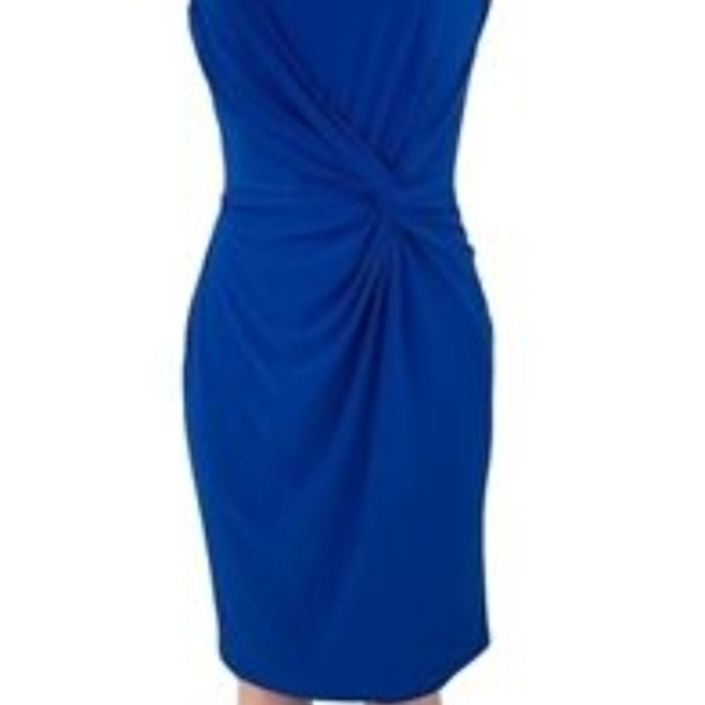 Ralph Lauren Royal Blue Midi Dress